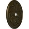 Ekena Millwork Sellek Ceiling Medallion (Fits Canopies up to 9"), Hand-Painted Green Gold, 42 1/8"OD x 1 7/8"P CM42SKGGS - alternate 4